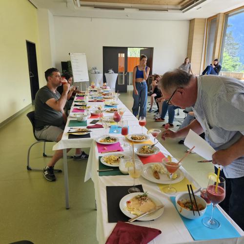 Die Jury am Werk