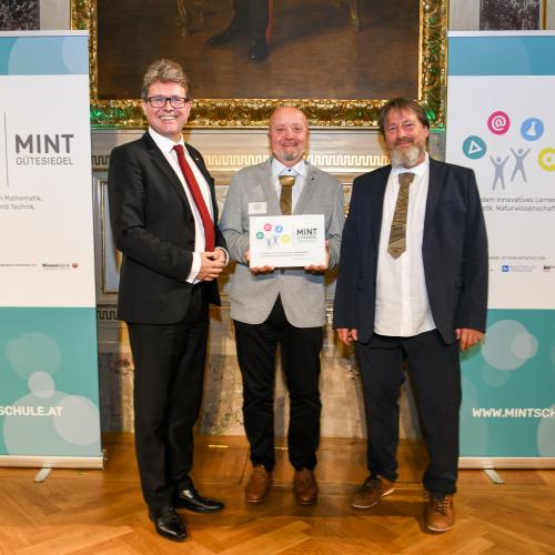Polaschek mit Moser und Lenz