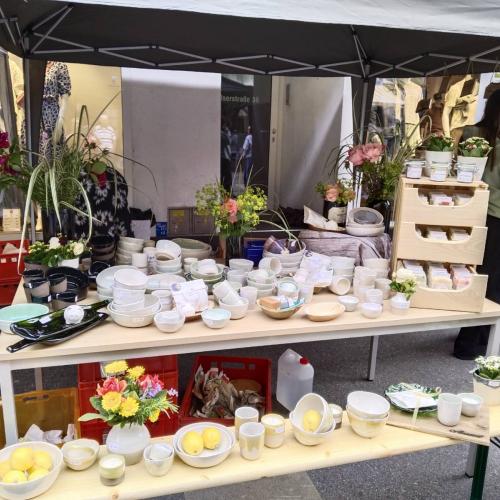 Töpferware Stand komplett 3