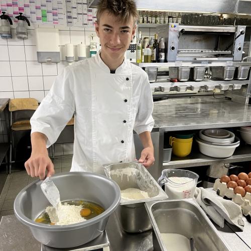 Schüler als Koch