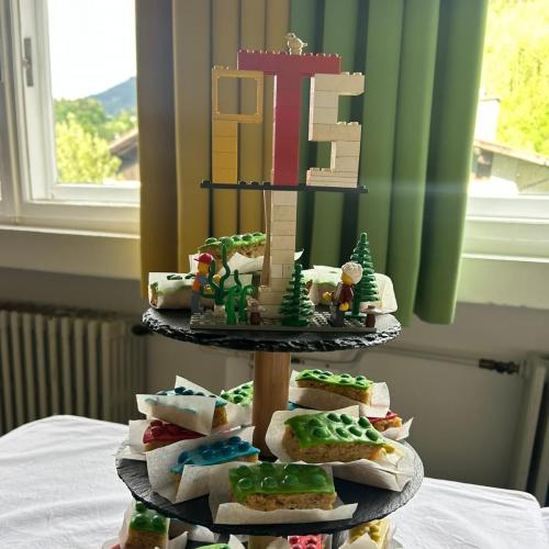 Unsere Selbstgemachten Lego mini Kuchen