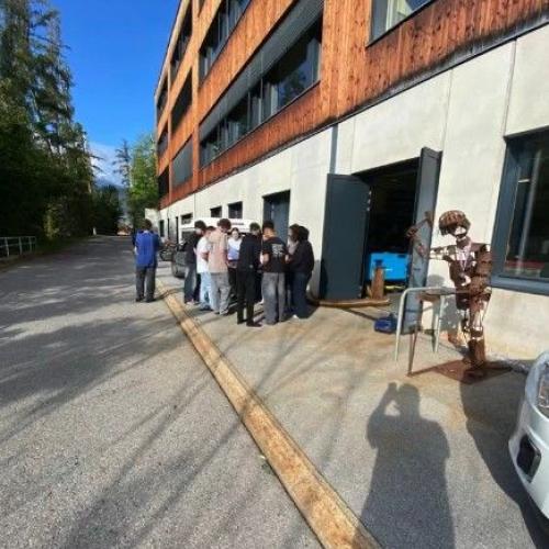 Schaffen in der werkstatt.