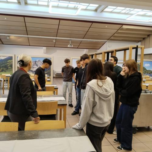 Speisesaalbesichtigung