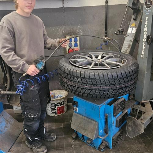 Schüler bei der Arbeit