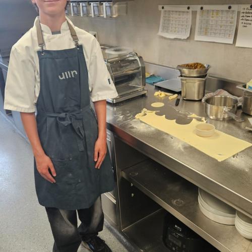 Schüler bei der Arbeit
