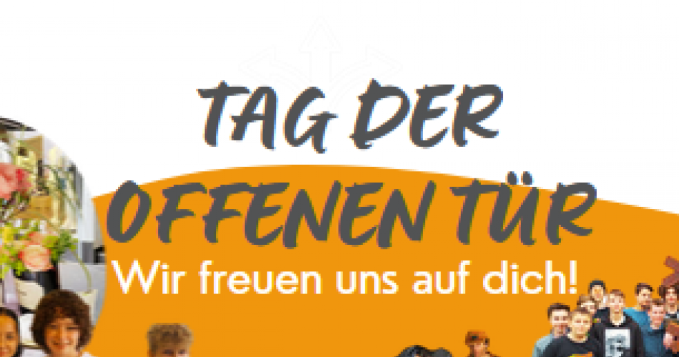 Schriftzug Tag der offenen Tür