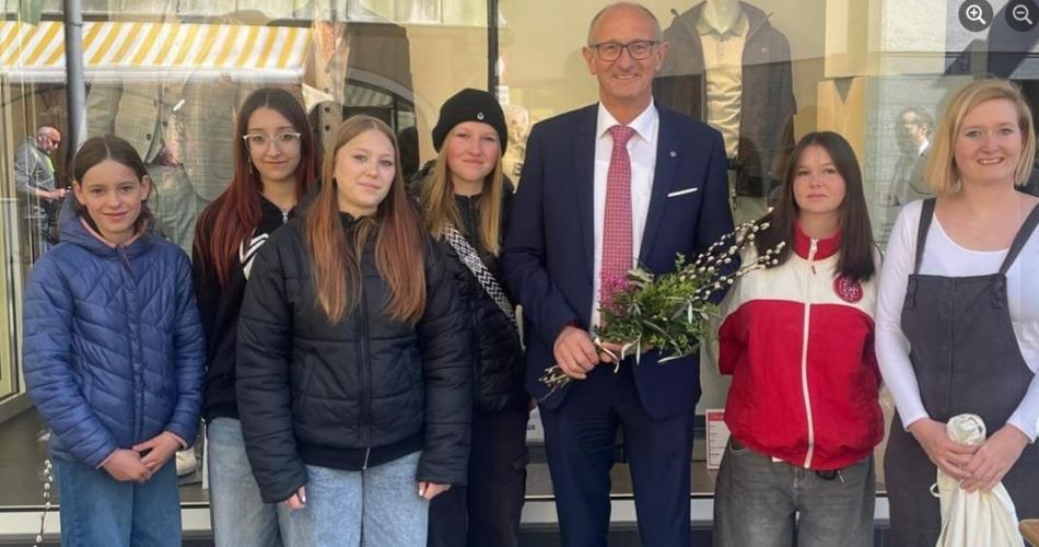 Team PTS mit Landeshauptmann Mattle